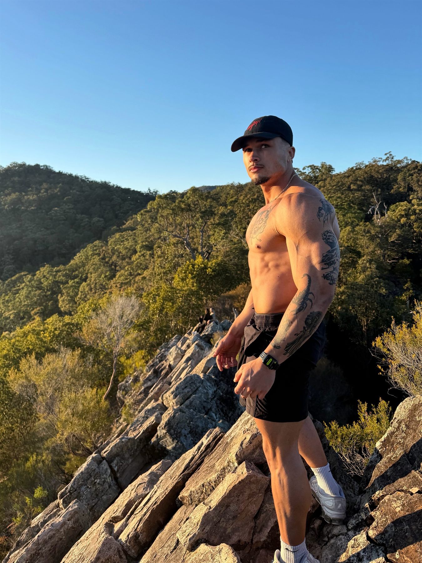 Ethan Wolfe outdoors